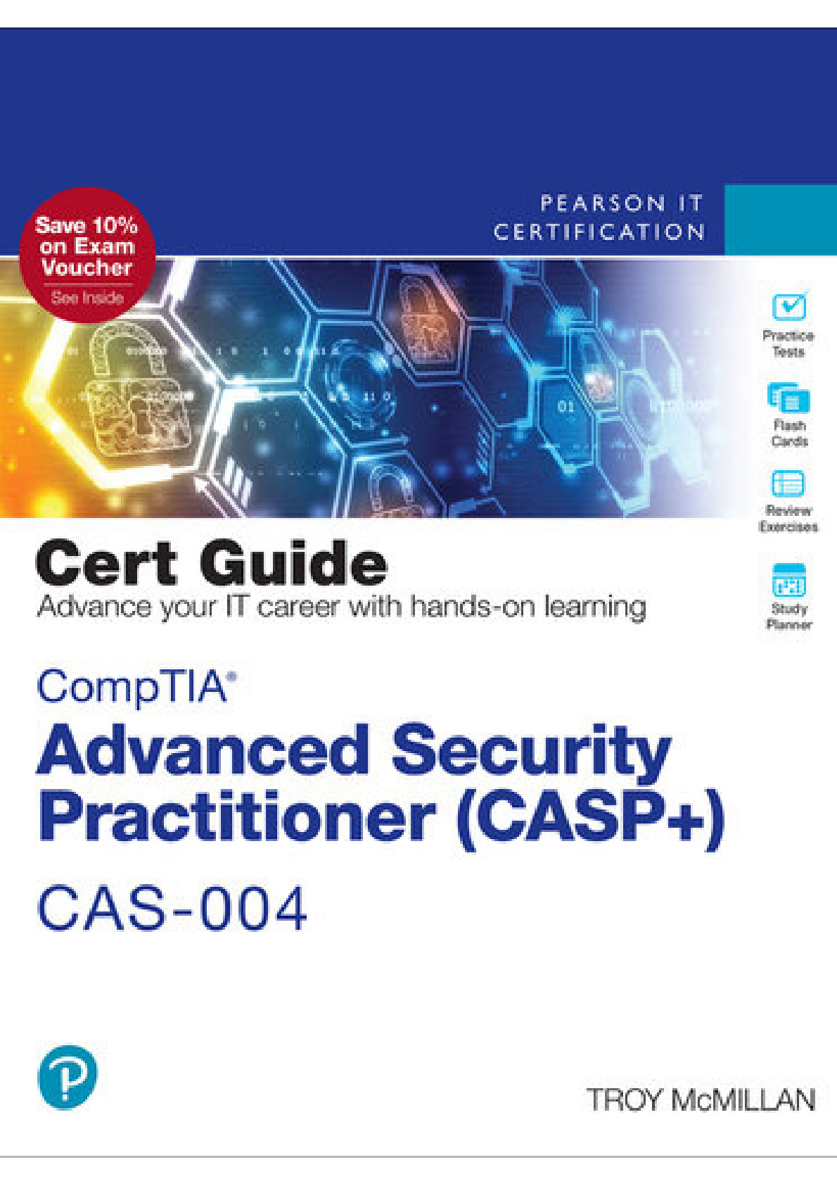 Preview image for CompTIA Advanced Security Practitioner (CASP+) CAS-004 Cert Guide (Certification Guide) 3rd Edition